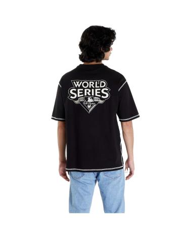 T-SHIRT MLB TEE NEW ERA NERA NEGRO