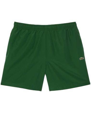 PANTALÓN CORTO DEPORTIVO LACOSTE VERDE VERDE