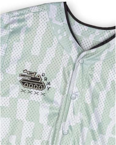 GRIMEY CHEMISE DE BASEBALL LUCKY DRAGON BLANCHE BLANCO