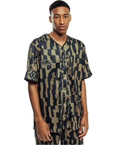 Herren-t-shirts-GRIMEY-CAMISA-LUCKY-DRAGON-VERDE