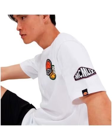 ELLESSE KURZARMSHIRT SHV20120-WHT BORETTO BLANCO