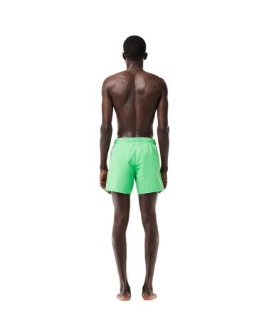 LACOSTE SHORT DE BAÑO VERDE VIBRANTE VERDE