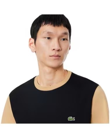 LACOSTE T-SHIRT PRETA PARA HOMEM NEGRO