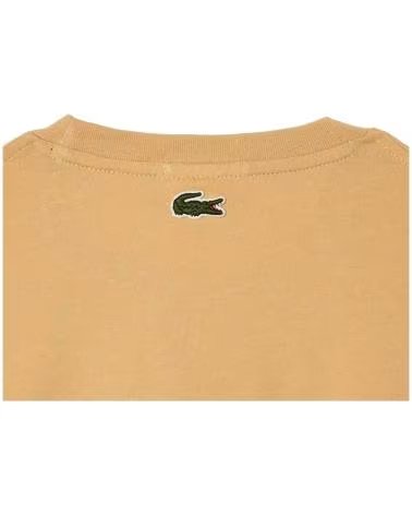 LACOSTE T-SHIRT POUR HOMME BEIGE