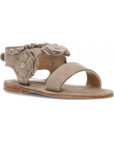 Sandali per Bambina OCA LOCA SHOES OCA LOCA VALENCIA SANDALIA BEBE PIEL ANTE TAUPE