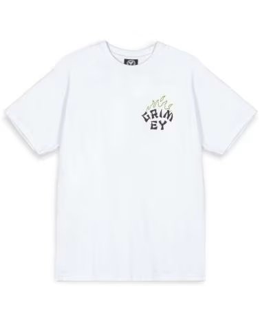 GRIMEY T-SHIRT REGULAR TEE BLANC BLANCO