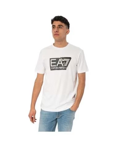 EMPORIO ARMANI CAMISETA T-SHIRT MASCULINA BLANCO