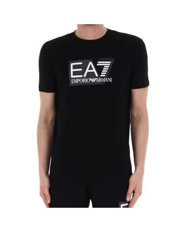 EMPORIO ARMANI T-SHIRT POUR HOMME NEGRO