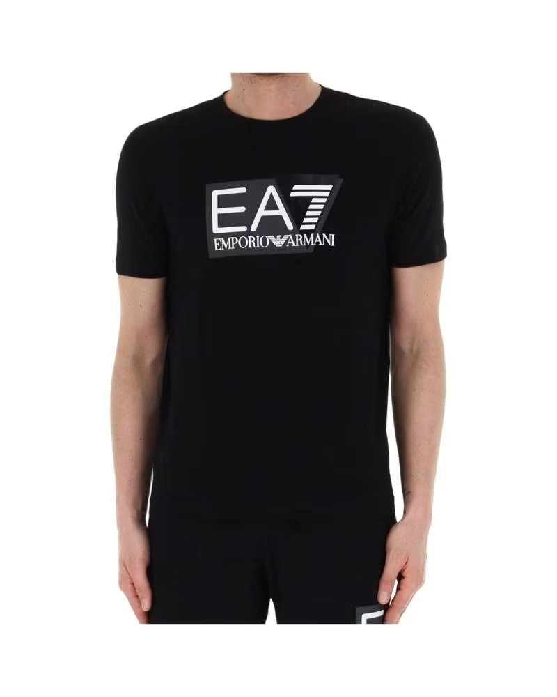 EMPORIO ARMANI T-SHIRT POUR HOMME NEGRO