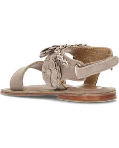 Sandali per Bambina OCA LOCA SHOES OCA LOCA VALENCIA SANDALIA BEBE PIEL ANTE TAUPE