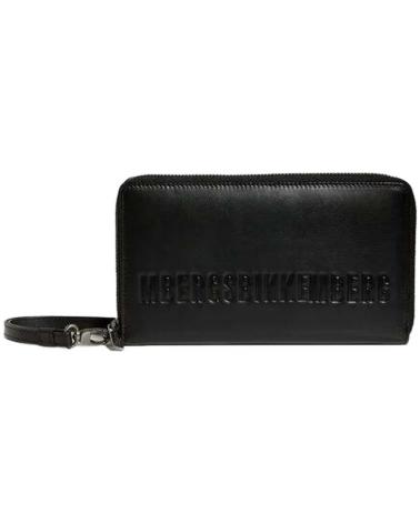 BIKKEMBERGS BOLSO CLUTCH EN COLOR PARA HOMBRE NEGRO