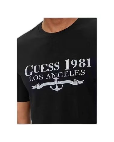 GUESS CAMISETA 1981 LOS ANGELES PARA HOMBRE NEGRO