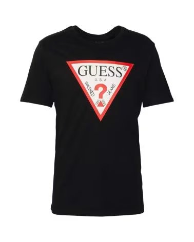 GUESS T-SHIRT ORIGINAL LOGO PRETO NEGRO