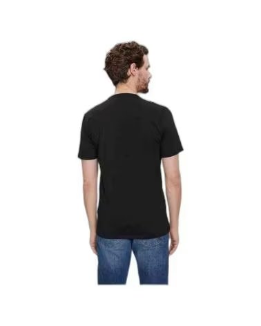 GUESS T-SHIRT BOX LOGO NOIR POUR HOMME NEGRO