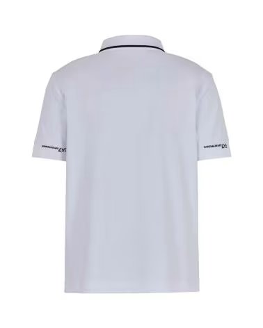 EMPORIO ARMANI POLO À MANCHES COURTES POUR HOMME BLANC BLANCO