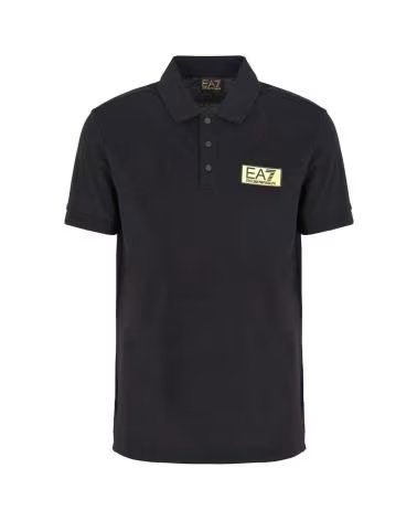 EMPORIO ARMANI POLO MASCULINA PRETA EA7 NEGRO