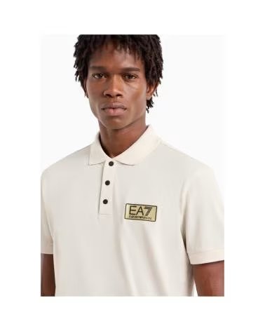EMPORIO ARMANI POLO MASCULINO BRANCO BLANCO