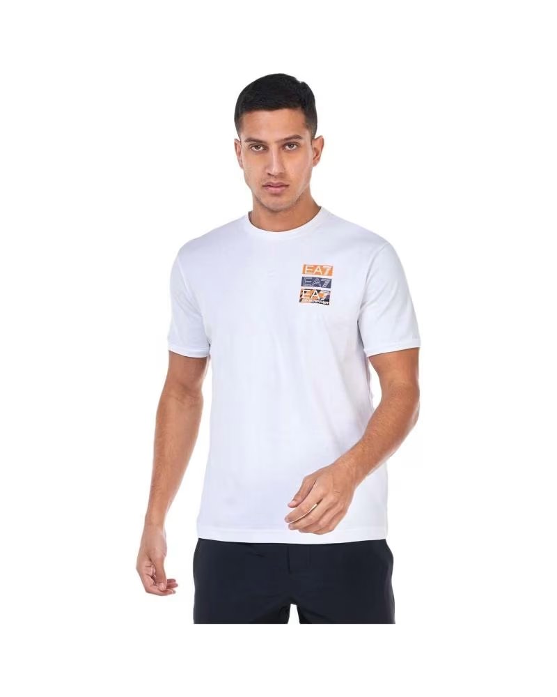 EMPORIO ARMANI T-SHIRT POUR HOMME DE COULEUR BLANCHE BLANCO