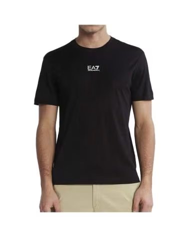 EMPORIO ARMANI T-SHIRT JERSEY HOMME NOIR NEGRO