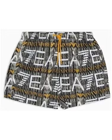 MAILLOT DE BAIN BOXER BEACHWEAR EMPORIO ARMANI NOIR NEGRO