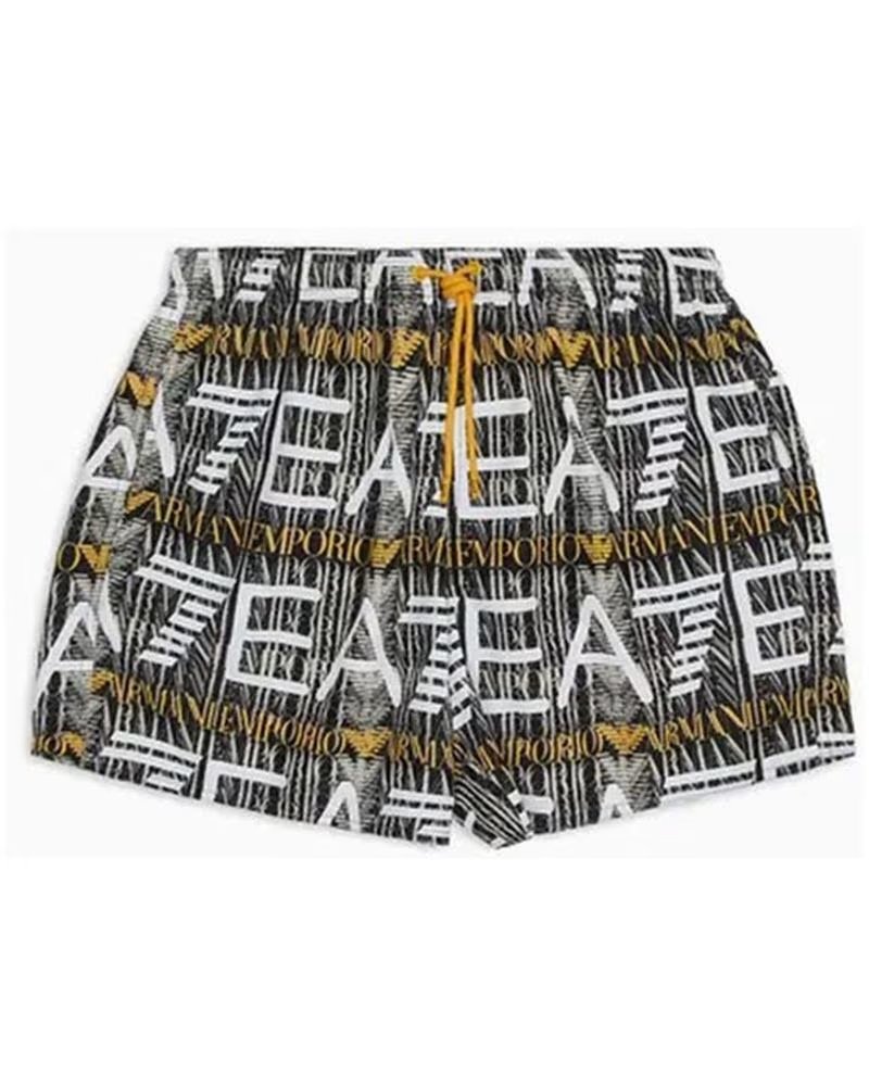 MAILLOT DE BAIN BOXER BEACHWEAR EMPORIO ARMANI NOIR NEGRO