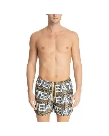MAILLOT DE BAIN BOXER BEACHWEAR EMPORIO ARMANI NOIR NEGRO
