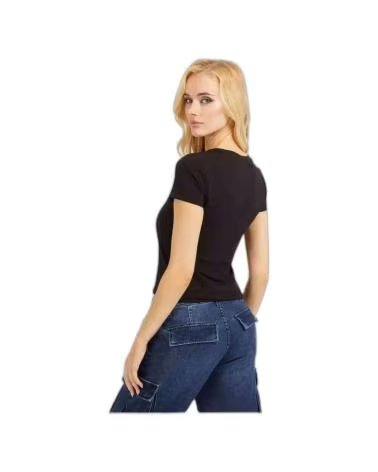 GUESS CAMISETA T-SHIRT PARA MUJER NEGRO