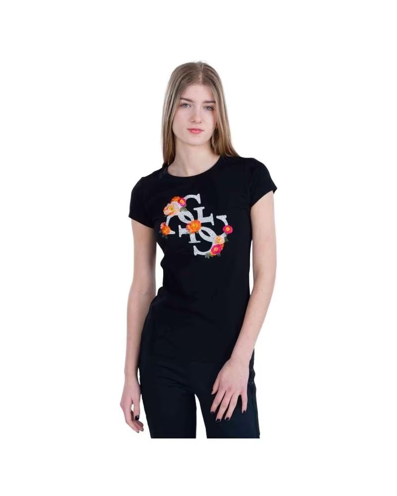 GUESS T-SHIRT FEMININA NEGRO