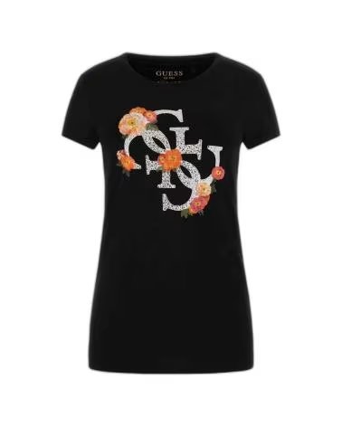 GUESS T-SHIRT FEMININA NEGRO