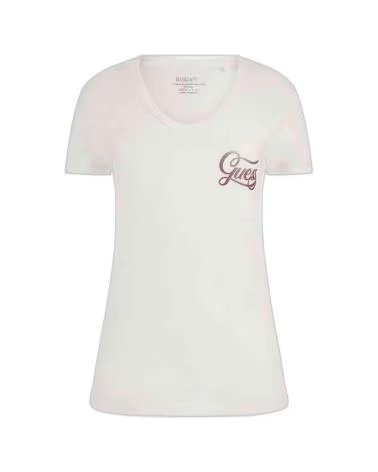 GUESS CAMISETA HEART TEE BLANCO MUJER