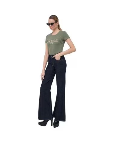 GUESS T-SHIRT BOLD LOGO TEE VERDE FEMININA