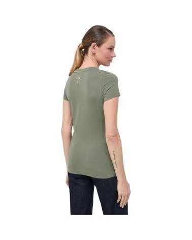 GUESS T-SHIRT BOLD LOGO TEE VERDE FEMININA