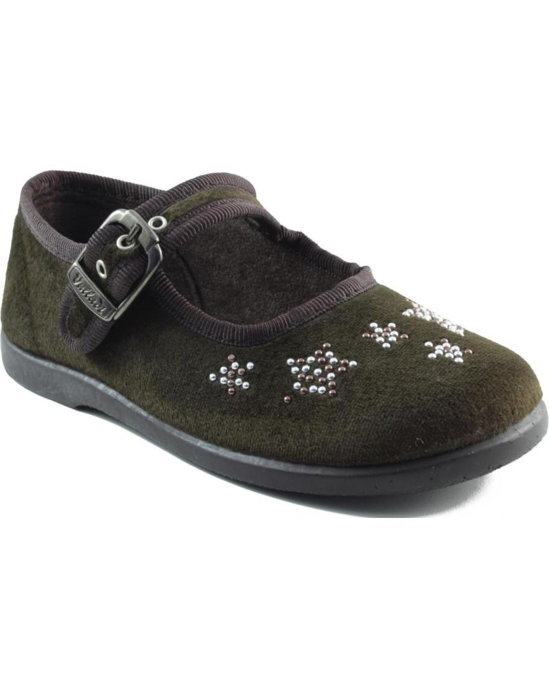 Chaussures pour Fille VUL-LADI VULLADI BAILARINA-MANOLETINA CHICA MARRON