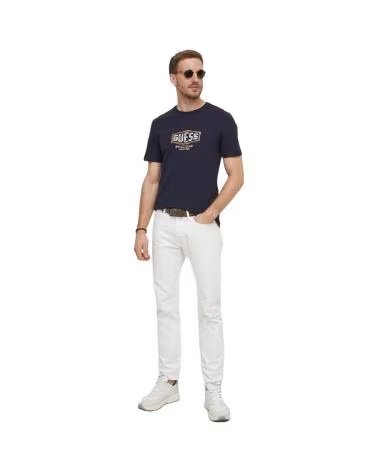 GUESS CAMISETA BOX CRAC AZUL