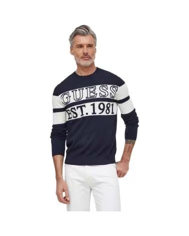 GUESS CAMISOLA BRUNO LOGO PRETO HOMEM NEGRO