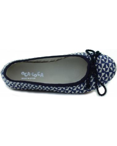 Bailarinas per Bambina OCA LOCA SHOES OCA LOCA NINA RAFIA AZUL