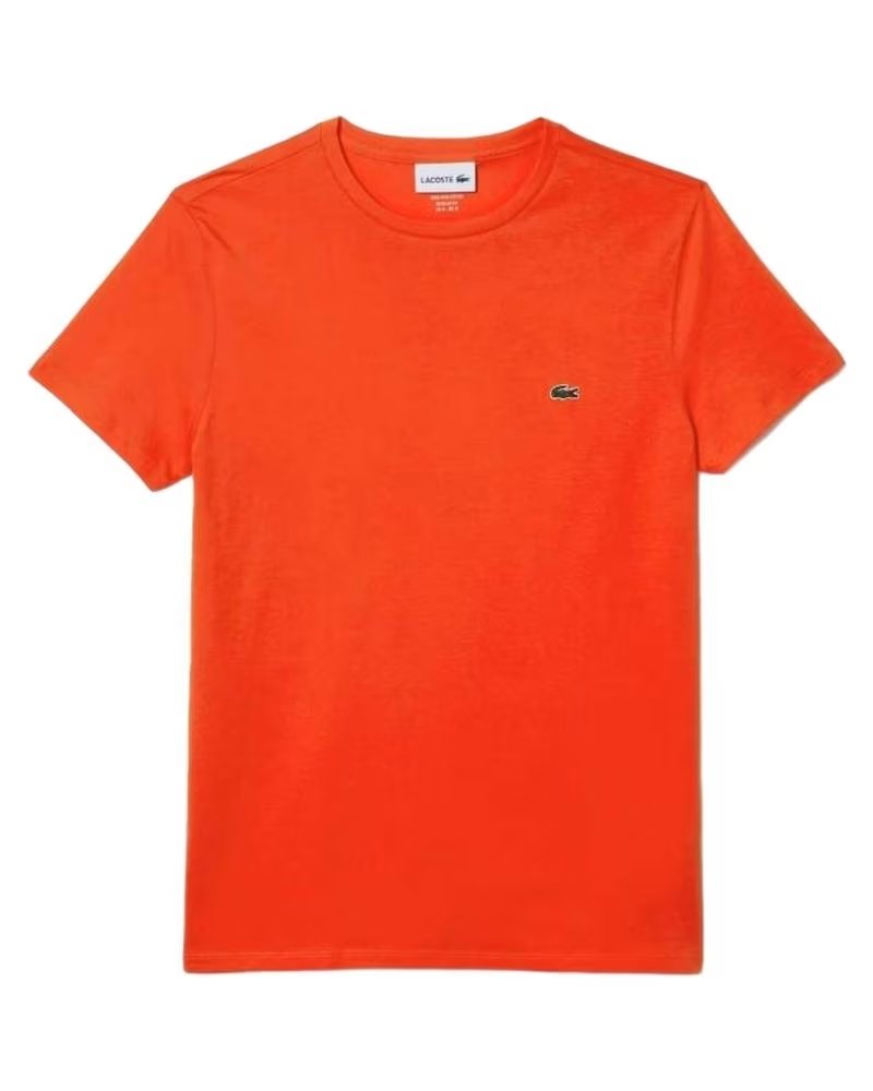 LACOSTE CAMISETA T-SHIRT PARA HOMEM NARANJA