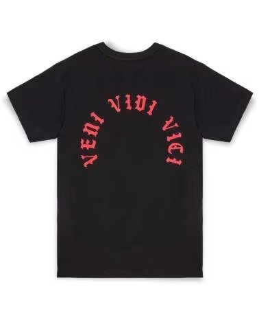 GRIMEY T-SHIRT VENI VIDI VICI TIGRE HOMME NEGRO