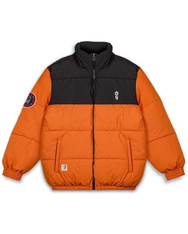 GRIMEY JAQUETA DE PLUMA LARANJA E PRETA NARANJA