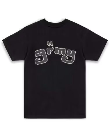 GRIMEY T-SHIRT REGULAR TEE NOIR NEGRO