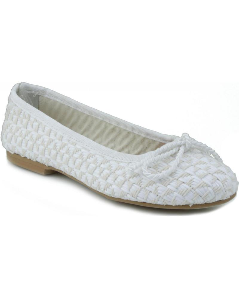 Bailarinas per Bambina OCA LOCA SHOES OCA LOCA NINA RAFIA BLANCO