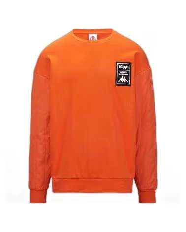 KAPPA SWEAT-SHIRT ORANGE POUR HOMME NARANJA