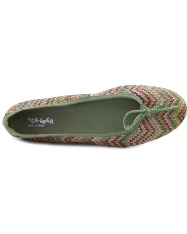 Bailarinas de Niña OCA LOCA SHOES OCA LOCA NINA RAFIA MULTICOLOR