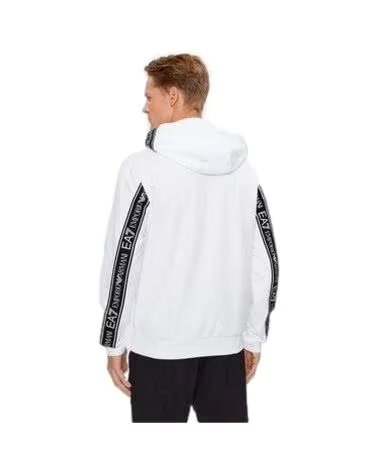EMPORIO ARMANI SWEAT-SHIRT À CAPUCHE POUR HOMME BLANCO