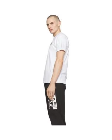 EMPORIO ARMANI T-SHIRT POUR HOMME BLANCO
