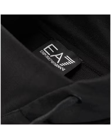 EMPORIO ARMANI HERREN KAPUZENPULLOVER SWEATSHIRT SCHWARZ NEGRO