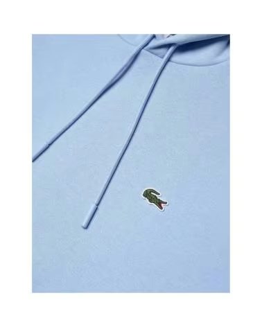 LACOSTE FELPA CON CAPPUCCIO UOMO AZZURRO AZUL