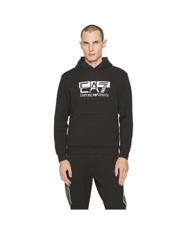 EMPORIO ARMANI SWEAT-SHIRT À CAPUCHE HOMME NEGRO