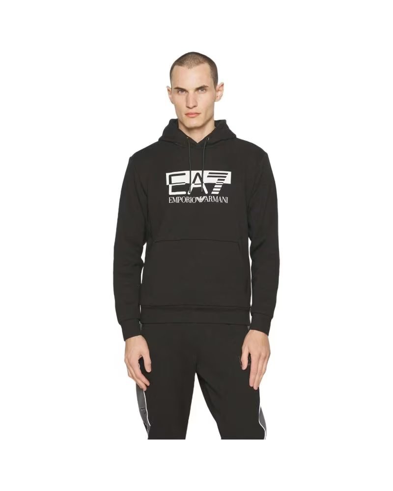 EMPORIO ARMANI SWEAT-SHIRT À CAPUCHE HOMME NEGRO
