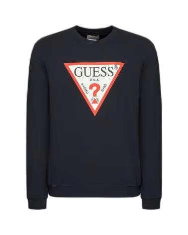 GUESS SWEAT-SHIRT AUDLEY HOMME BLEU AZUL